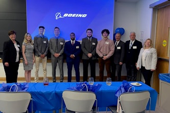 Caption: Seven students in the McKelvey School of Engineering have been selected to participate in The Boeing Co.’s new Accelerated Leadership Program. (Credit: Kelli Delfosse)