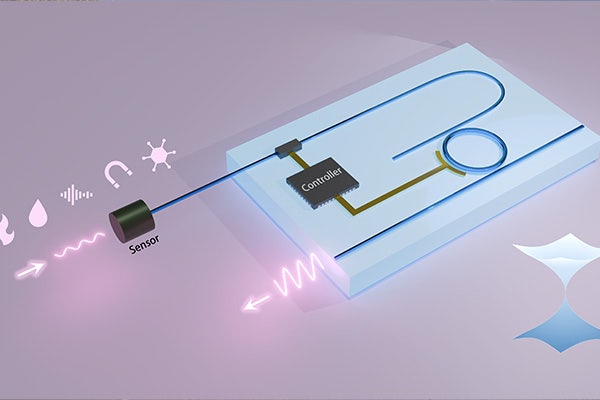 Optical sensors have been widely used in various applications, from structural health monitoring to medical diagnosis and imaging. An innovative platform, featuring a control unit operated at an exceptional point (EP), has been developed to enhance the performance of conventional optical sensors. (Credit: Yang Lab)