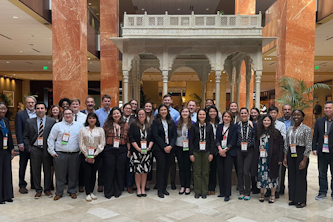 Students, postdoctoral researchers and faculty at the annual Orthopaedic Research Society meeting.