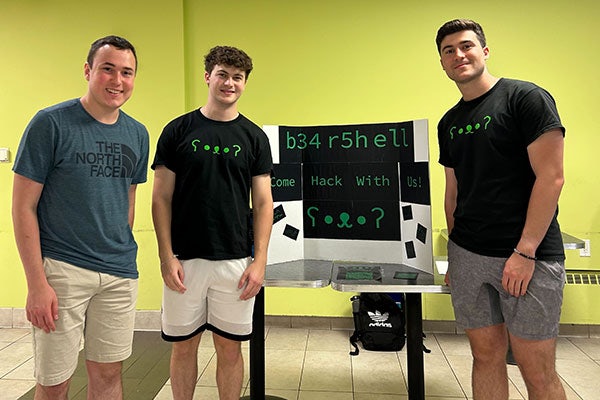 Students don't need to have any hacking or coding skills to join Bearshell.
