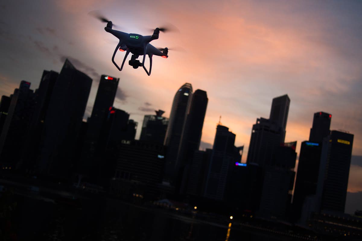 Yiannis Kantaros will improve autonomous drones’ ability to navigate complex environments safely. (Unsplash photo)