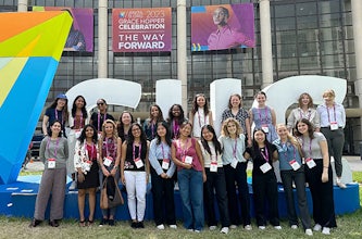 More than 30 students and faculty from the Department of Computer Science & Engineering attended the 2023 Grace Hopper Celebration of Women in Computing in Orlando.