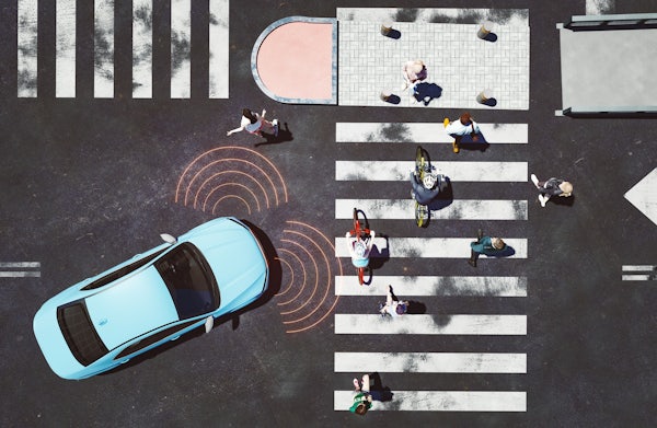 Driverless cars use computer vision to capture a scene’s depth and motion to navigate safely and accurately (iStock photo)